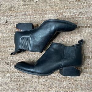 Alexander Wang Black Leather Kori boots 7.5